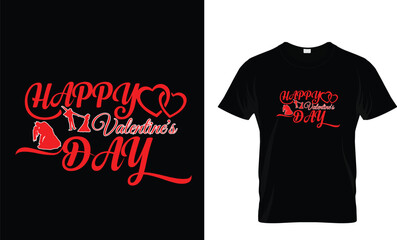 Happy valentine's day,,, valentine T-Shirt design 
