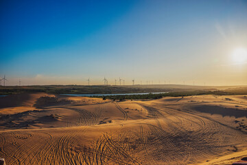 sunset in the desert © NTD Photography
