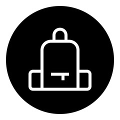 Obraz premium Bag Circular glyph icon