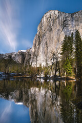 Naklejka na ściany i meble El Capitan on a Clear Day in Yosemite National Park