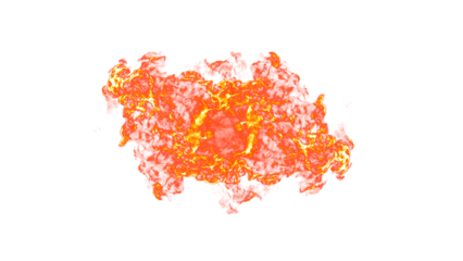 Fire design, 4k, png alpha. Simply drop it to screen or add. 3D Illustration