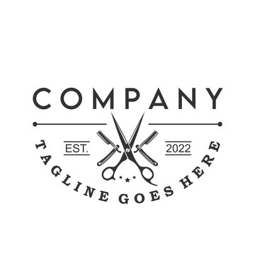 barber shop logo Design