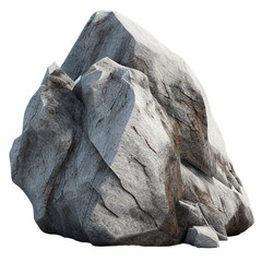 stone02 rock stone boulder mountain clay ore nature earth transparent background cutout - obrazy, fototapety, plakaty