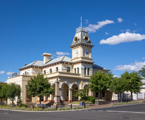 Fototapeta na wymiar Heritage post office in Australian town