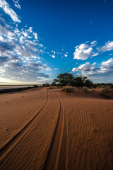 Kalahari Desert in Namibia
