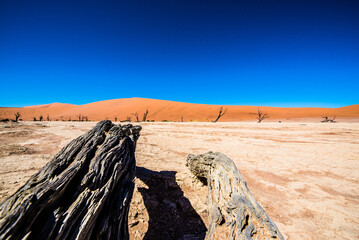 Soussouvlei desert in Namibia