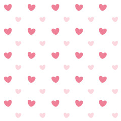 seamless background with hearts pattern