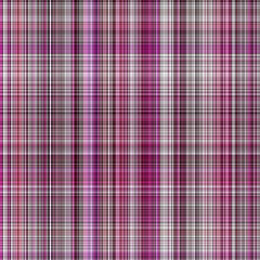 Viva magenta tartan seamless pattern. Gingham plaid kitchen cloth in color of the year 2023. Gingham all over print. 