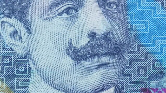 One hundred soles bill peruvian moeny cash macro view