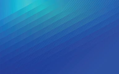 青と水色のグラデーション、シンプルな直線の背景素材、ベクター