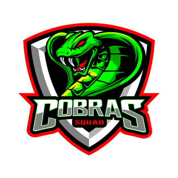 Cobra Esport Mascot Logo Design