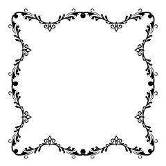 frames in vintage style with elements of ornament, art, pattern, background, texture