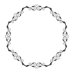 frames in vintage style with elements of ornament, art, pattern, background, texture