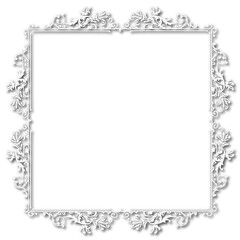 frames in vintage style with elements of ornament, art, pattern, background, texture