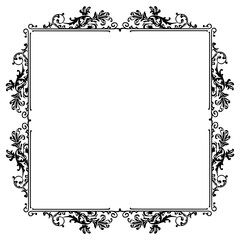 frames in vintage style with elements of ornament, art, pattern, background, texture