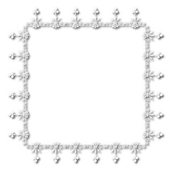 frames in vintage style with elements of ornament, art, pattern, background, texture