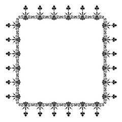 frames in vintage style with elements of ornament, art, pattern, background, texture