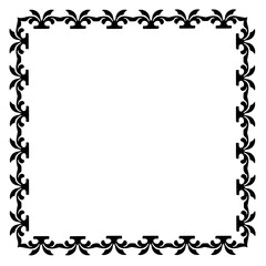 frames in vintage style with elements of ornament, art, pattern, background, texture