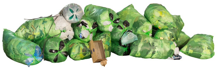 Isolated PNG cutout of trash on a transparent background, ideal for photobashing, matte-painting,...