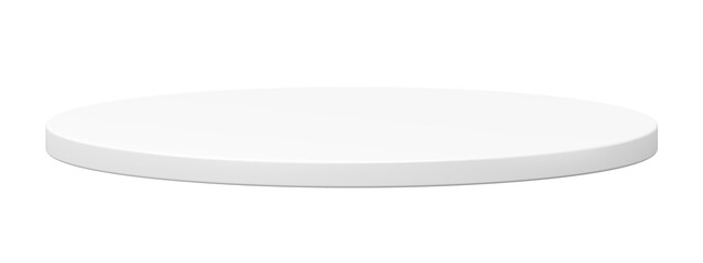 Minimal white platform object podium isolated on 3d png background scene with empty stand display modern product stage room corner concept or blank pedestal presentation show studio advertising wall.