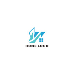 Home vector logo template for real estate