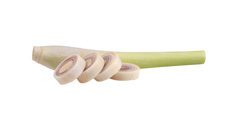 Lemongrass isolated on transparent png
