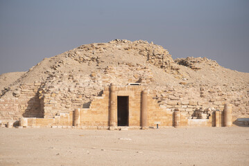 pyramid of Saqqara complex in Egypt