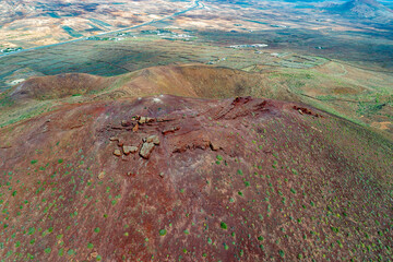 Volcan Tahiche - Lanzarote Luftbilder