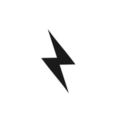 Vector illustration, electricity icon. Isolated on a white background.