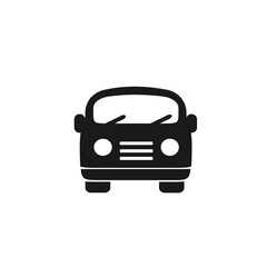 Vector illustration of the logo, the car icon. Isolated on a white background.