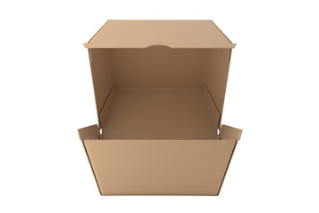 Cardboard Burger Box