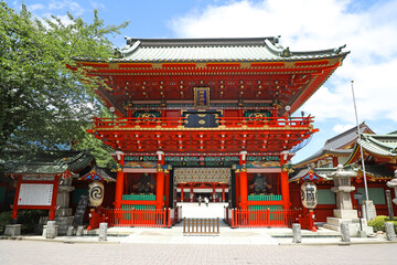 神田明神　隨神門