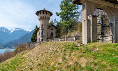 The Villa Dianella is 'the castle', historic home from the 900, in a privileged position...