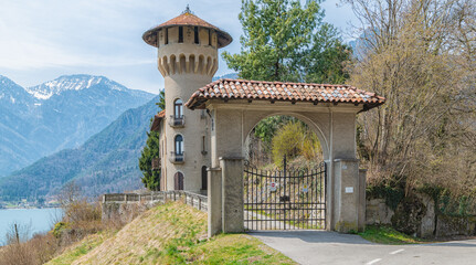 The Villa Dianella is 'the castle', historic home from the 900, in a privileged position...