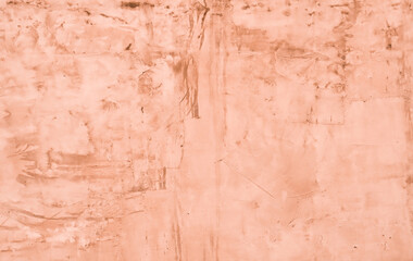Background plastered wall in red