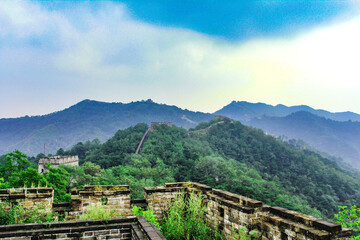 view of the mountains