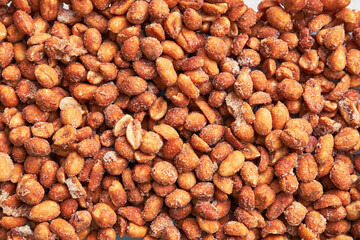 Beautiful honey peanuts image