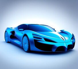 Fototapeta na wymiar Luxurious Car, Generative AI Illustration