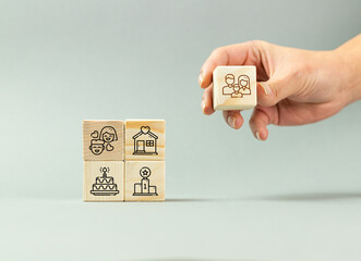 The role of parents in raising a child, the concept of growing up and childhood, family...