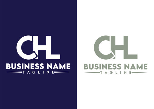 Letter CHL logo design vector template, CHL logo