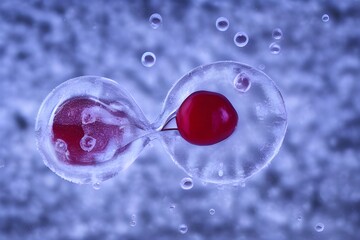 Chill Out with Cherries in Ice: A Refreshing Summer Treat
