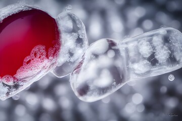 Chill Out with Cherries in Ice: A Refreshing Summer Treat