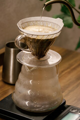 It is a time to make coffee