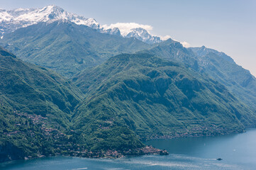 Ausblick auf Varenna am Comer See
