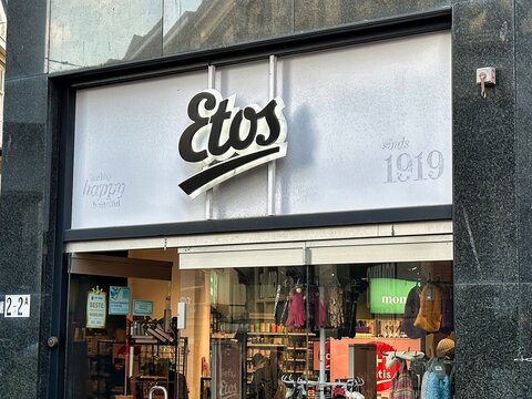 etos dutch national drugstore chain - The Hague, netherlands - january 23 2023