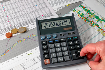 Verkaufen, Taschenrechner Businessplan Tabellen und Projektplan