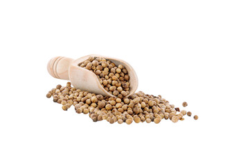 coriander seeds ,   isolated  on transparent png
