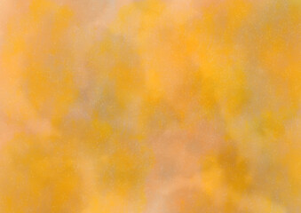 灰色とオレンジの温かそうな水彩風背景素材