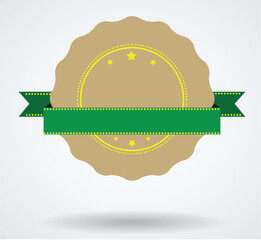 Vector Logo Badge. Vintage design element