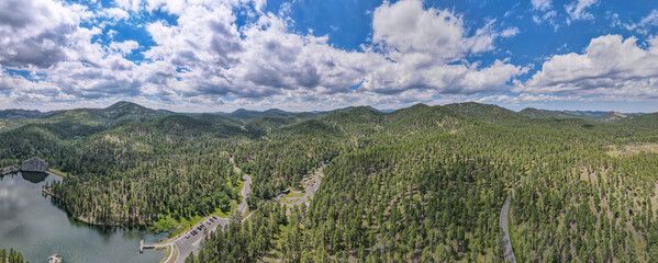 South Dakota Black Hills Nation Forest Aerial Drone Photos